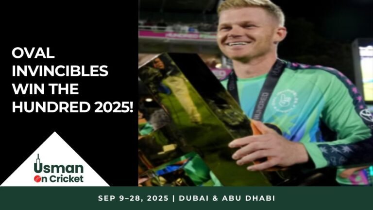 The Hundred 2025 Final Oval Invincibles Beat Trent Rockets by 26 Runs